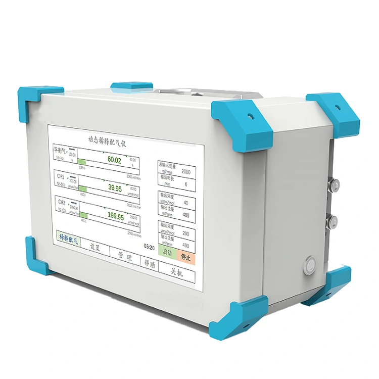 Dynamický riediaci kalibrátor