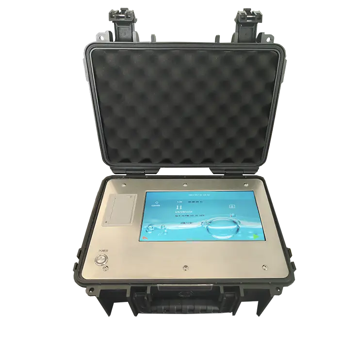 Analyzátor čistoty hydraulického oleja