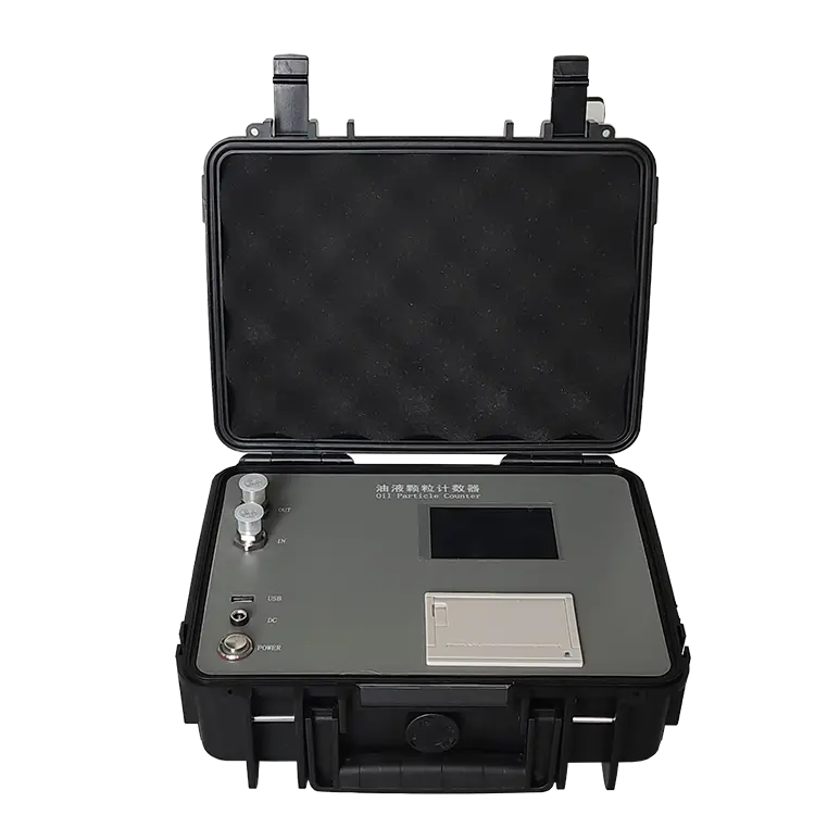 Mobilný monitor čistoty oleja